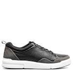 MENS KORE CITY RALLY MOC TOE LACE TO TOE SNEAKER - BLACK