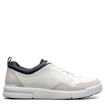 MENS KORE CITY RALLY MOC TOE LACE TO TOE SNEAKER - WHITE