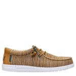 MENS WALLY STRETCH SOX SLIP ON SNEAKER - BROWN