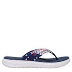 MENS FINN AMERICANA FLIP FLOP SANDAL - BLUE