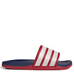 WOMENS ADILETTE COMFORT 2.0 SLIDE SANDAL - RED