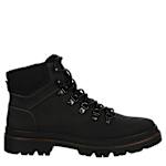 MENS NELSON LACE UP BOOT - BLACK