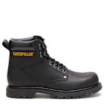 MENS SECOND SHIFT SOFT TOE WORK BOOT - BLACK