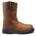 MENS REVOLVER STEEL TOE WORK BOOT - DARK BROWN