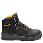 MENS STRIVER WATERPROOF STEEL TOE WORK BOOT - BLACK