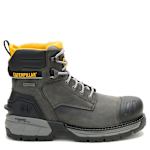 MENS EXCAVATOR POWER SPRING SOFT TOE 6" WATERPROOF WORK - GREY