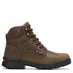 MENS DURASHOCKS PLAIN TOE SR ICON 6" WORK BOOT - DARK BROWN