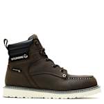 MENS X JORDAN DAVIS TRADE WEDGE 6" MOC-TOE WORK BOOT - DARK BROWN