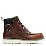 MENS X JORDAN DAVIS TRADE WEDGE 6" MOC-TOE WORK BOOT - RUST