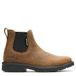 MENS RANCHER LEVEL CHELSEA STEEL TOE WORK BOOT - BROWN