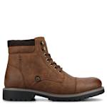 MENS YUKKON CAP TOE BOOT - BROWN