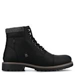 MENS YUKKON CAP TOE BOOT - BLACK
