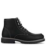 MENS ZEUS MOC TOE BOOT - BLACK