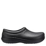 UNISEX ON THE CLOCK WORK SLIP ON - BLACK