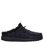MENS WALLY SLIP CAMP NYLON SLIP ON SNEAKER - BLACK