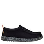 MENS WALLY WORK CE SHOE - BLACK
