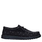 MENS WALLY SLIP ON SNEAKER - BLACK