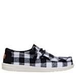 MENS WALLY SLIP ON SNEAKER - BLACK