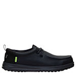 MENS WALLY WORK CT SHOE - BLACK