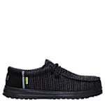 MENS WALLY WORK CT SHOE - BLACK