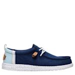 MENS WALLY SLIP ON SNEAKER - BLUE