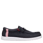MENS WALLY SLIP ON SNEAKER - BLACK