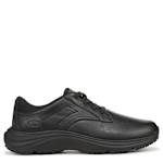 MENS LOCKED IN SLIP RESISTANT WORK SHOE - BLACK
