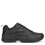 MENS SEBASTIAN SLIP RESISTANT WORK SHOE - BLACK