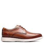 MENS AVENUE PLAIN TOE OXFORD - COGNAC