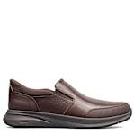 MENS KORE TAZ EZ HANDS FREE MOC TOE SLIP ON - BROWN