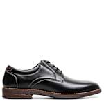 MENS FITZ FLEX PLAIN TOE OXFORD - BLACK