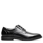 MENS FITZ FLEX PLAIN TOE OXFORD - BLACK