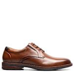 MENS FITZ FLEX PLAIN TOE OXFORD - COGNAC