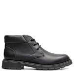 MENS BRIGGS PLAIN TOE CHUKKA BOOT - BLACK