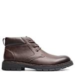 MENS BRADY PLAIN TOE LACE-UP BOOT - BROWN