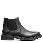 MENS BRIGGS PLAIN TOE CHELSEA BOOT - BLACK