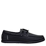MENS HARBOR LO CLASSIC BOAT SHOE - BLACK