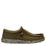 MENS WALLY SLIP ON SNEAKER - GREEN