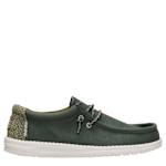 MENS WALLY SLIP ON SNEAKER - GREEN