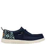 MENS WALLY SLIP ON SNEAKER - BLUE