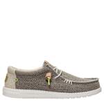 MENS WALLY SLIP ON SNEAKER - BROWN