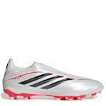 UNISEX COPA PURE IV LEAGUE LACELESS GROUND SOCCER CLEATS - SILVER