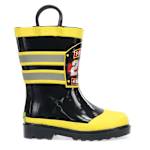 BOYS TODDLER F.D.U.S.A FIRECHIEF RAIN BOOT - BLACK
