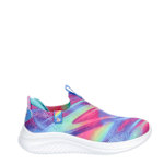 GIRLS LITTLE-BIG KID ULTRA FLEX SLIP ON SNEAKER - MULTICOLOR