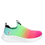 GIRLS LITTLE-BIG KID ULTRA FLEX SLIP ON SNEAKER - MULTICOLOR