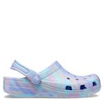 GIRLS LITTLE-BIG KID CLASSIC MARBLE CLOG - PURPLE