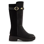 GIRLS LITTLE-BIG KID HEIDI STRAP TALL BOOT - BLACK