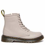 GIRLS LITTLE-BIG KID 1460 COMBAT BOOT - TAUPE