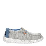 BOYS TODDLER WALLY SLIP ON SNEAKER - PALE GREY