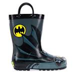 BOYS LITTLE-BIG KID BATMAN  EVERLAST RAIN BOOT - BLACK